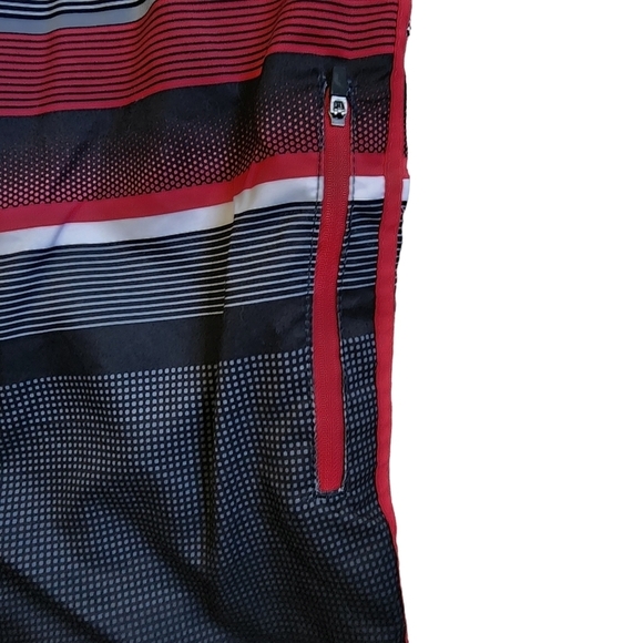 OP Ocean Pacific Swim Trunks Striped Shorts - Large - Picture 4 of 5